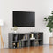 vidaXL - Tv-meubel - 104x30x52 - cm - bewerkt - hout - grijs