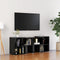 vidaXL - Tv-meubel - 104x30x52 - cm - bewerkt - hout - hoogglans - zwart