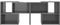 vidaXL - Tv-meubel - 104x30x52 - cm - bewerkt - hout - hoogglans - grijs