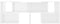 vidaXL - Tv-meubel - 104x30x52 - cm - bewerkt - hout - hoogglans - wit