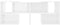 vidaXL - Tv-meubel - 104x30x52 - cm - bewerkt - hout - hoogglans - wit