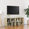 vidaXL - Tv-meubel - 104x30x52 - cm - bewerkt - hout - sonoma - eikenkleurig