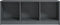 vidaXL - Tv-meubel - 104x33x41 - cm - massief - grenenhout - grijs