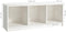 vidaXL - Tv-meubel - 104x33x41 - cm - massief - grenenhout - wit