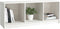 vidaXL - Tv-meubel - 104x33x41 - cm - massief - grenenhout - wit