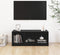 vidaXL - Tv-meubel - 104x33x41 - cm - massief - grenenhout - zwart