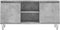 vidaXL - Tv-meubel - 104x35x50 - cm - bewerkt - hout - betongrijs