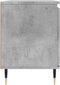 vidaXL - Tv-meubel - 104x35x50 - cm - bewerkt - hout - betongrijs