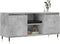 vidaXL - Tv-meubel - 104x35x50 - cm - bewerkt - hout - betongrijs