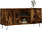 vidaXL - Tv-meubel - 104x35x50 - cm - bewerkt - hout - gerookt - eikenkleurig