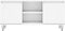 vidaXL - Tv-meubel - 104x35x50 - cm - bewerkt - hout - wit