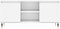 vidaXL - Tv-meubel - 104x35x50 - cm - bewerkt - hout - wit