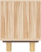 vidaXL - Tv-meubel - 105x30x40 - cm - massief - grenenhout - en - rattan - bruin
