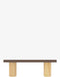 vidaXL - Tv-meubel - 105x30x40 - cm - massief - grenenhout - en - rattan - wit