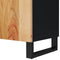 vidaXL - Tv-meubel - 105x33,5x46 - cm - massief - acaciahout - en - bewerkt - hout