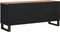 vidaXL - Tv-meubel - 105x33,5x46 - cm - massief - acaciahout - en - bewerkt - hout