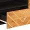 vidaXL - Tv-meubel - 105x33,5x46 - cm - massief - mangohout - bruin - en - zwart