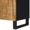 vidaXL - Tv-meubel - 105x33,5x46 - cm - massief - mangohout - en - bewerkt - hout