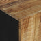 vidaXL - Tv-meubel - 105x33,5x46 - cm - massief - mangohout - en - bewerkt - hout