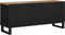 vidaXL - Tv-meubel - 105x33,5x46 - cm - massief - mangohout - en - bewerkt - hout