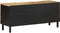 vidaXL - Tv-meubel - 105x33,5x46 - cm - massief - ruw - mangohout - zwart