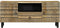 vidaXL - Tv-meubel - 105x33,5x46 - cm - massief - ruw - mangohout - zwart