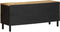 vidaXL - Tv-meubel - 105x33,5x46 - cm - massief - ruw - mangohout - zwart