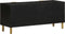 vidaXL - tv-meubel - 105x33x46 - cm - bewerkt - hout - zwart