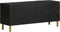 vidaXL - tv-meubel - 105x33x46 - cm - bewerkt - hout - zwart