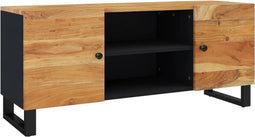 vidaXL - Tv-meubel - 105x33x46 - cm - massief - acaciahout