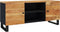 vidaXL - Tv-meubel - 105x33x46 - cm - massief - acaciahout