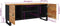 vidaXL - Tv-meubel - 105x33x46 - cm - massief - acaciahout