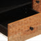 vidaXL - Tv-meubel - 105x33x46 - cm - massief - acaciahout