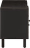 vidaXL - Tv-meubel - 105x33x46 - cm - massief - mangohout - zwart