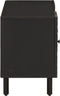 vidaXL - Tv-meubel - 105x33x46 - cm - massief - mangohout - zwart