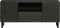 vidaXL - Tv-meubel - 105x33x46 - cm - massief - mangohout - zwart