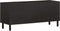 vidaXL - Tv-meubel - 105x33x46 - cm - massief - mangohout - zwart
