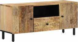 vidaXL - Tv-meubel - 105x33x46cm - massief - mangohout