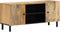 vidaXL - Tv-meubel - 105x33x46cm - massief - mangohout