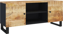 vidaXL - Tv-meubel - 105x33x46cm - massief - mangohout