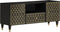 vidaXL - Tv-meubel - 105x33x46cm - massief - mangohout