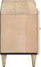 vidaXL - Tv-meubel - 105x33x46cm - massief - mangohout