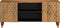 vidaXL - Tv-meubel - 105x33x46cm - massief - mangohout