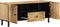 vidaXL - Tv-meubel - 105x33x46cm - massief - mangohout