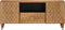 vidaXL - Tv-meubel - 105x33x46cm - massief - mangohout