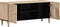vidaXL - Tv-meubel - 105x33x46cm - massief - mangohout
