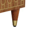 vidaXL - Tv-meubel - 105x33x46cm - massief - mangohout