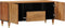 vidaXL - Tv-meubel - 105x33x46cm - massief - mangohout