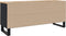 vidaXL - Tv-meubel - 105x33x46cm - massief - mangohout