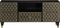 vidaXL - Tv-meubel - 105x33x46cm - massief - mangohout